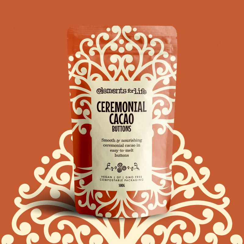 ceremonial cacao packaging