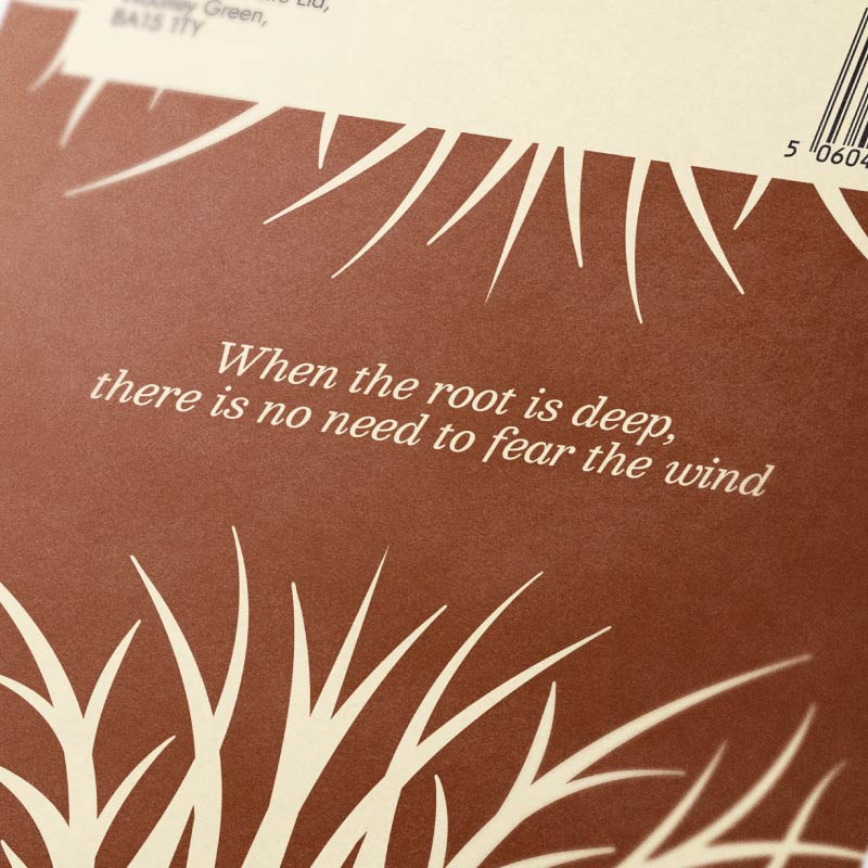 serendipity ceremonial cacao packaging quote