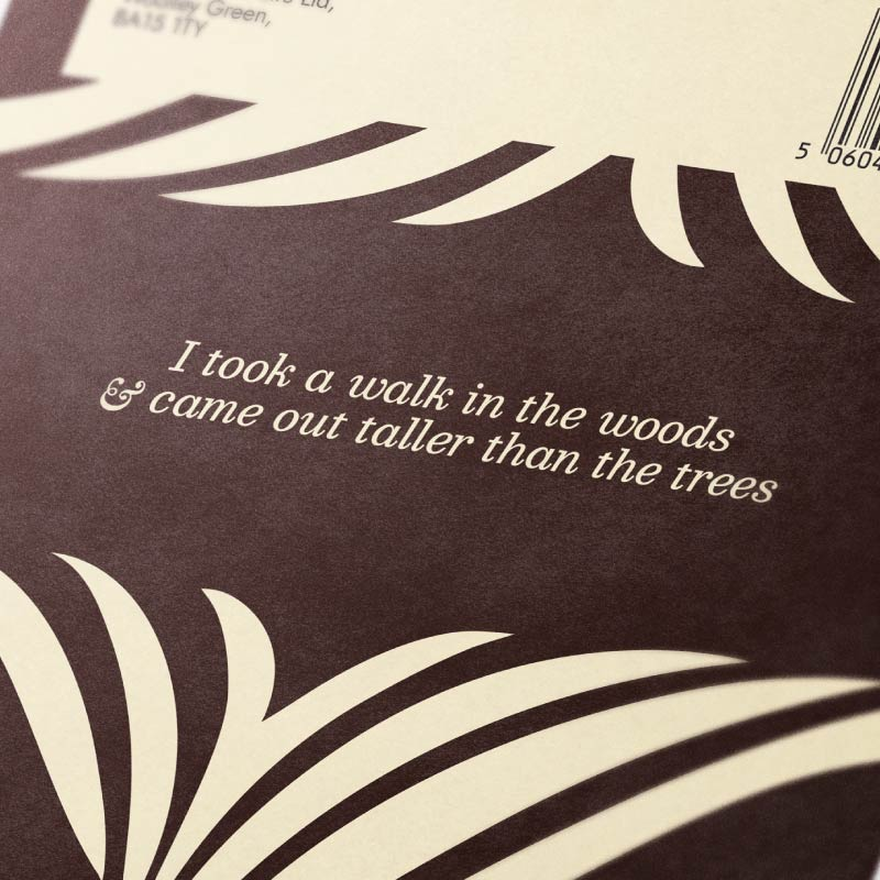 virgin ceremonial cacao packaging quote