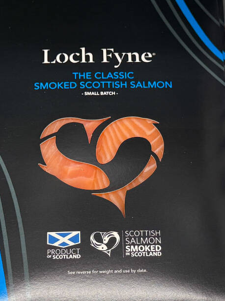 salmon packaging standout