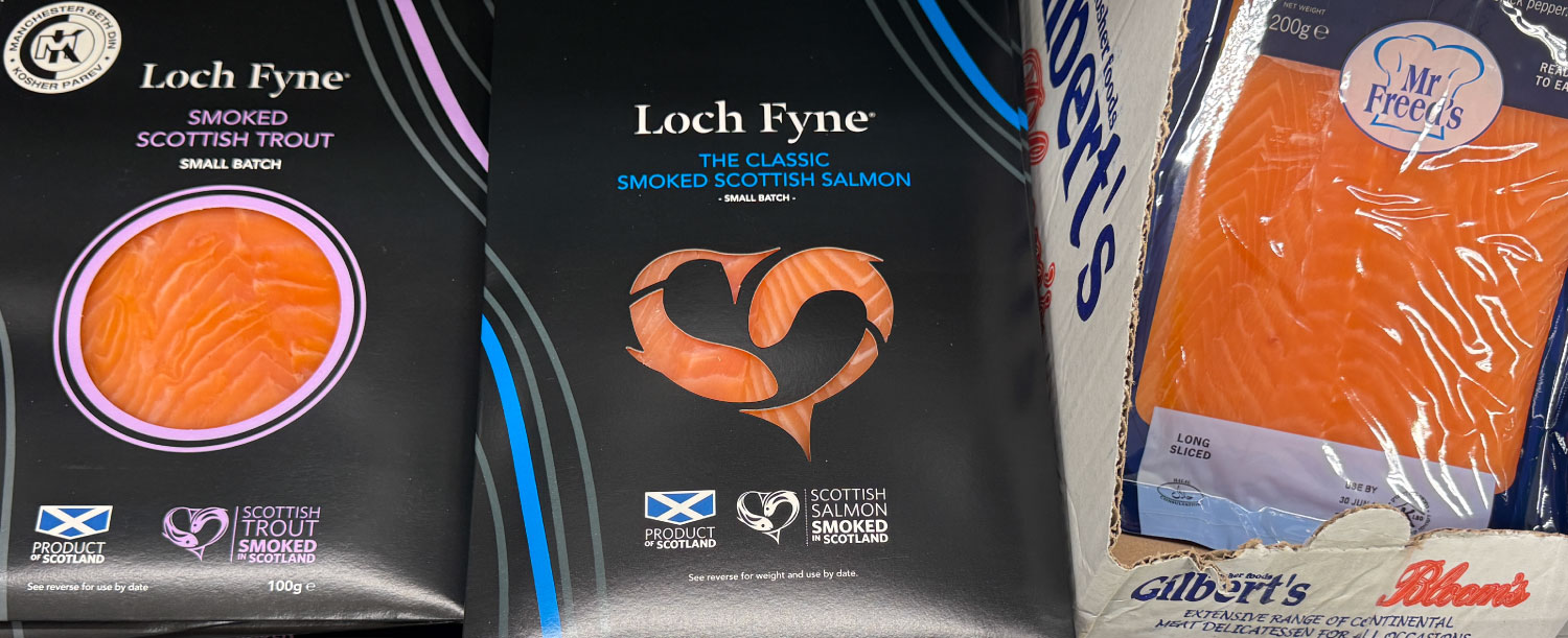 salmon packaging standout