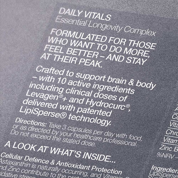 supplement packaging agency